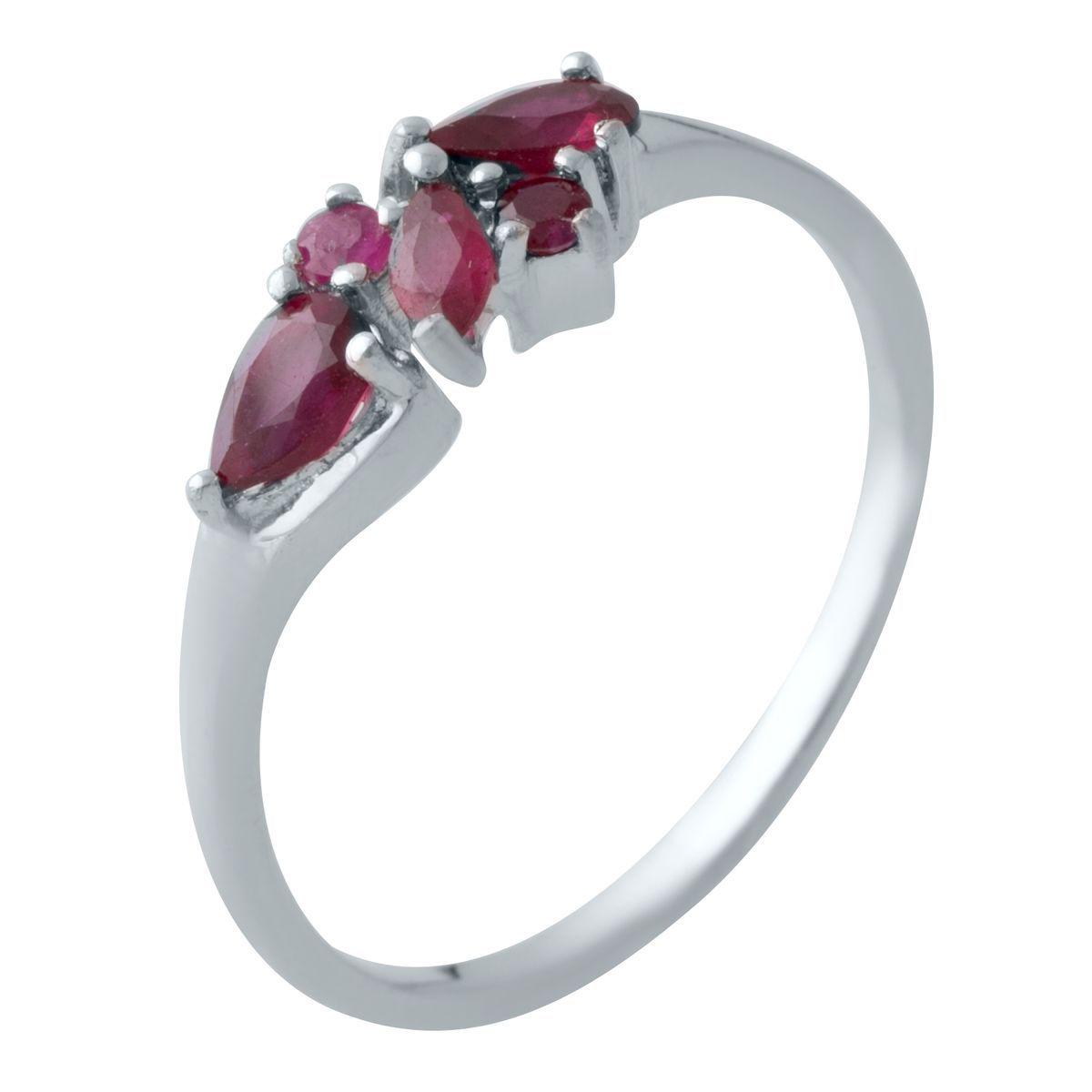 

Серебряное кольцо SilverAlex с натуральным рубином 0.807ct 17 размер