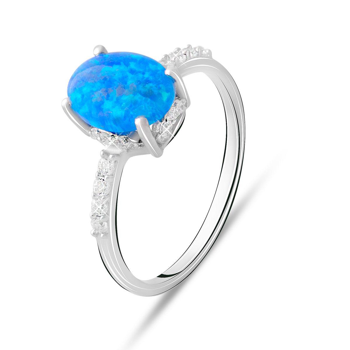 

Серебряное кольцо SilverAlex с опалом 1.228ct 18 размер (2072508-18)