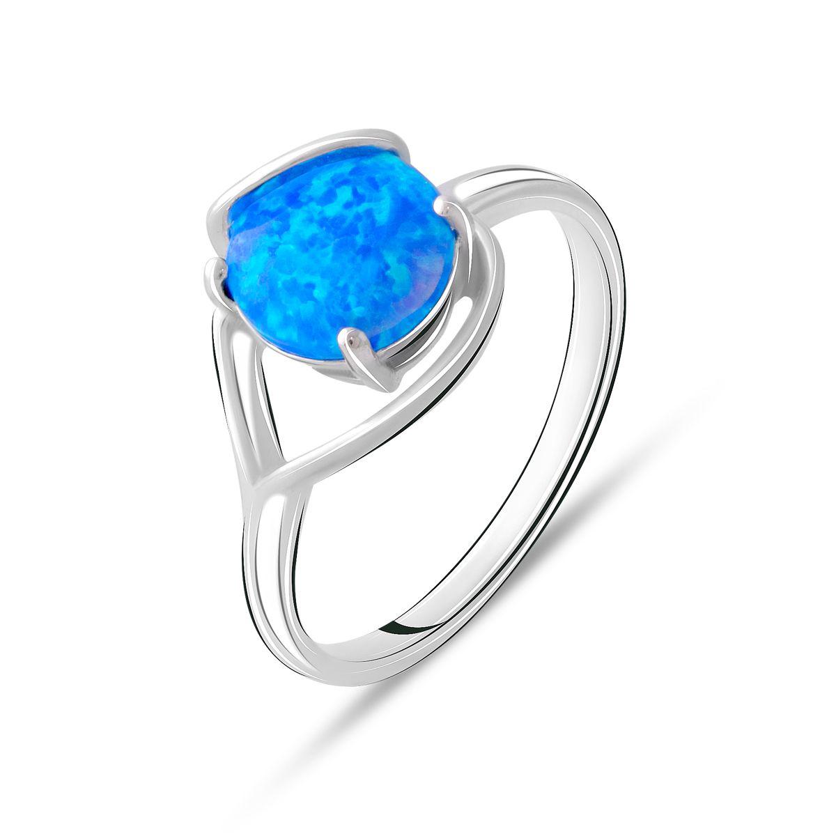 

Серебряное кольцо SilverAlex с опалом 0.775ct 18.5 размер
