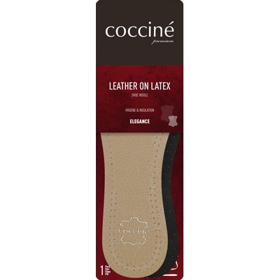 

Устілка шкіряна на латексі COCCINE 39-40