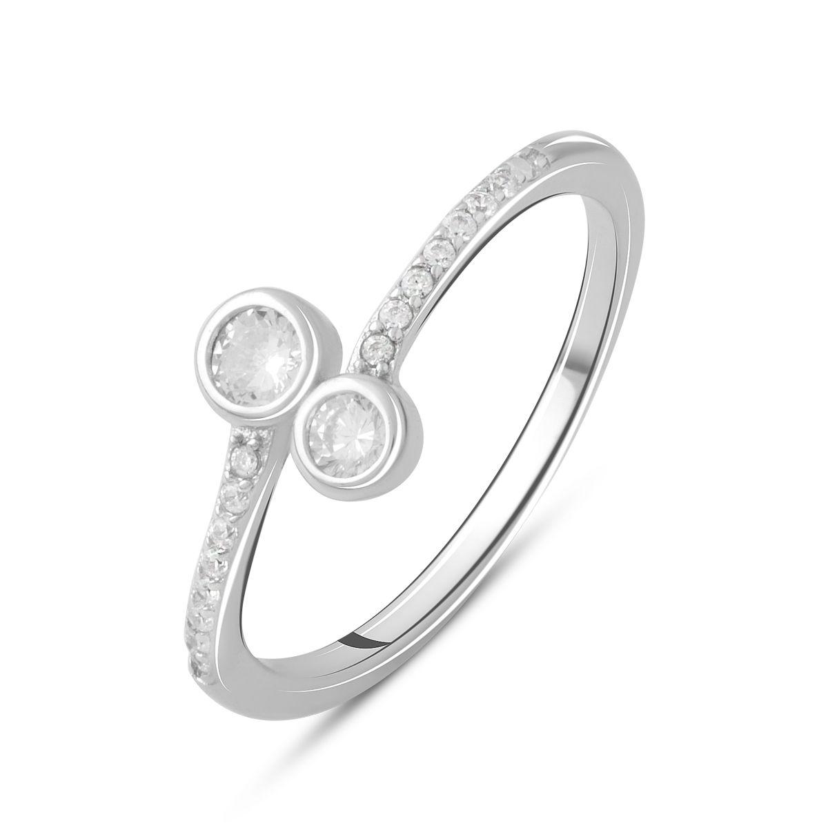 

Серебряное кольцо SilverAlex с фианитами 16.5 размер