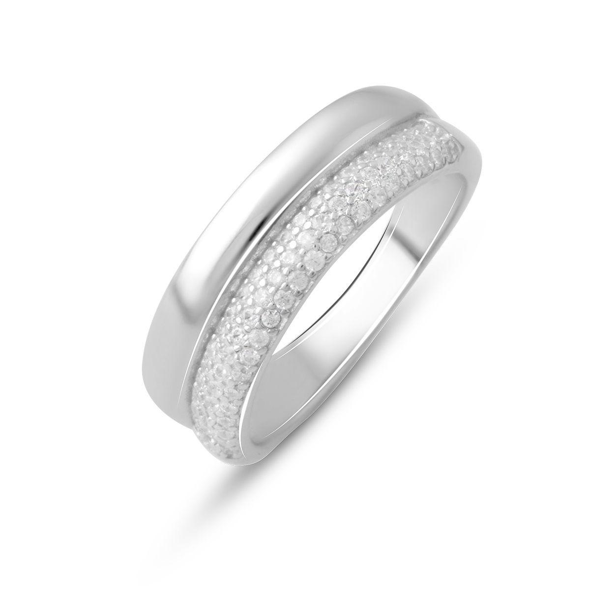 

Серебряное кольцо SilverAlex с фианитами 16.5 размер