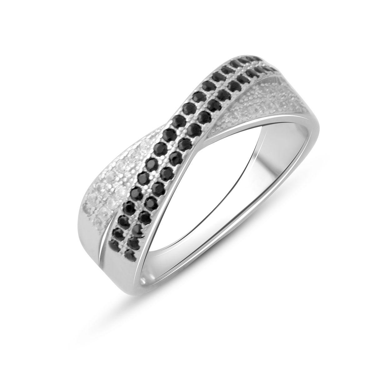 

Серебряное кольцо SilverAlex с фианитами 17 размер