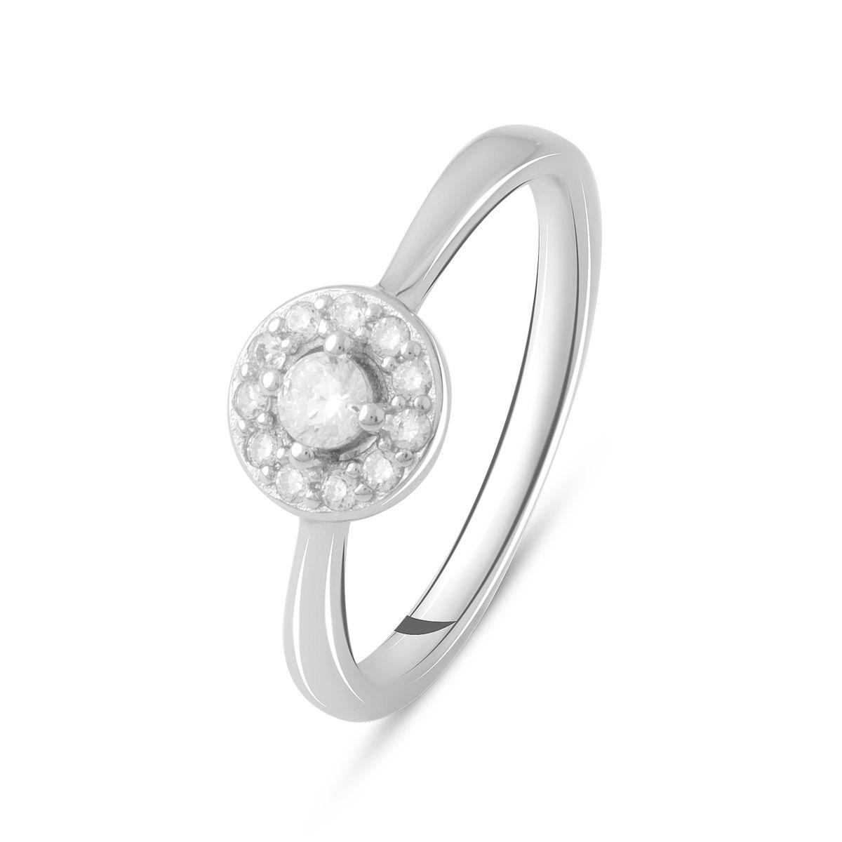 

Серебряное кольцо SilverAlex с фианитами 16.5 размер