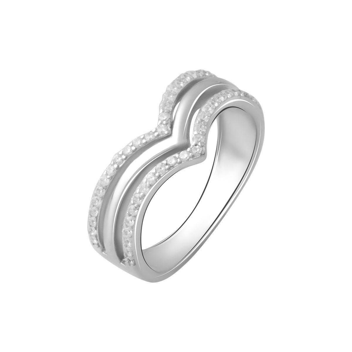 

Серебряное кольцо SilverAlex с фианитами 16 размер