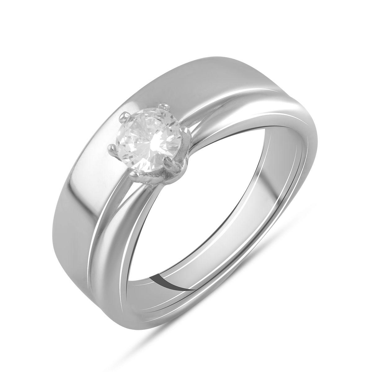 

Серебряное кольцо SilverAlex с фианитами 16 размер