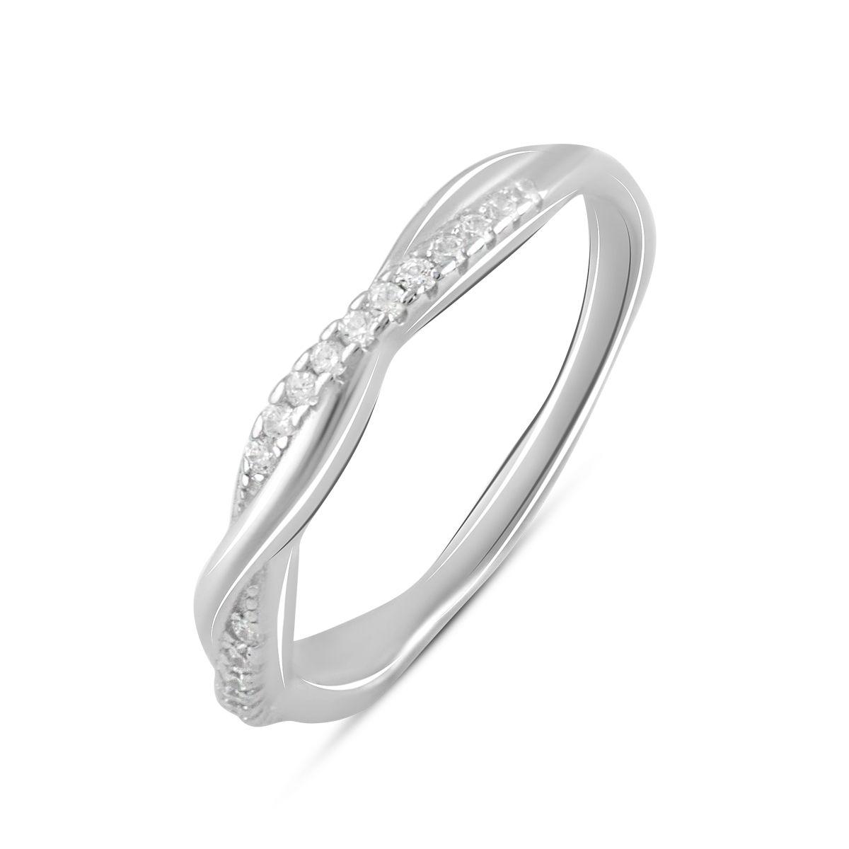 

Серебряное кольцо SilverAlex с фианитами 17.5 размер