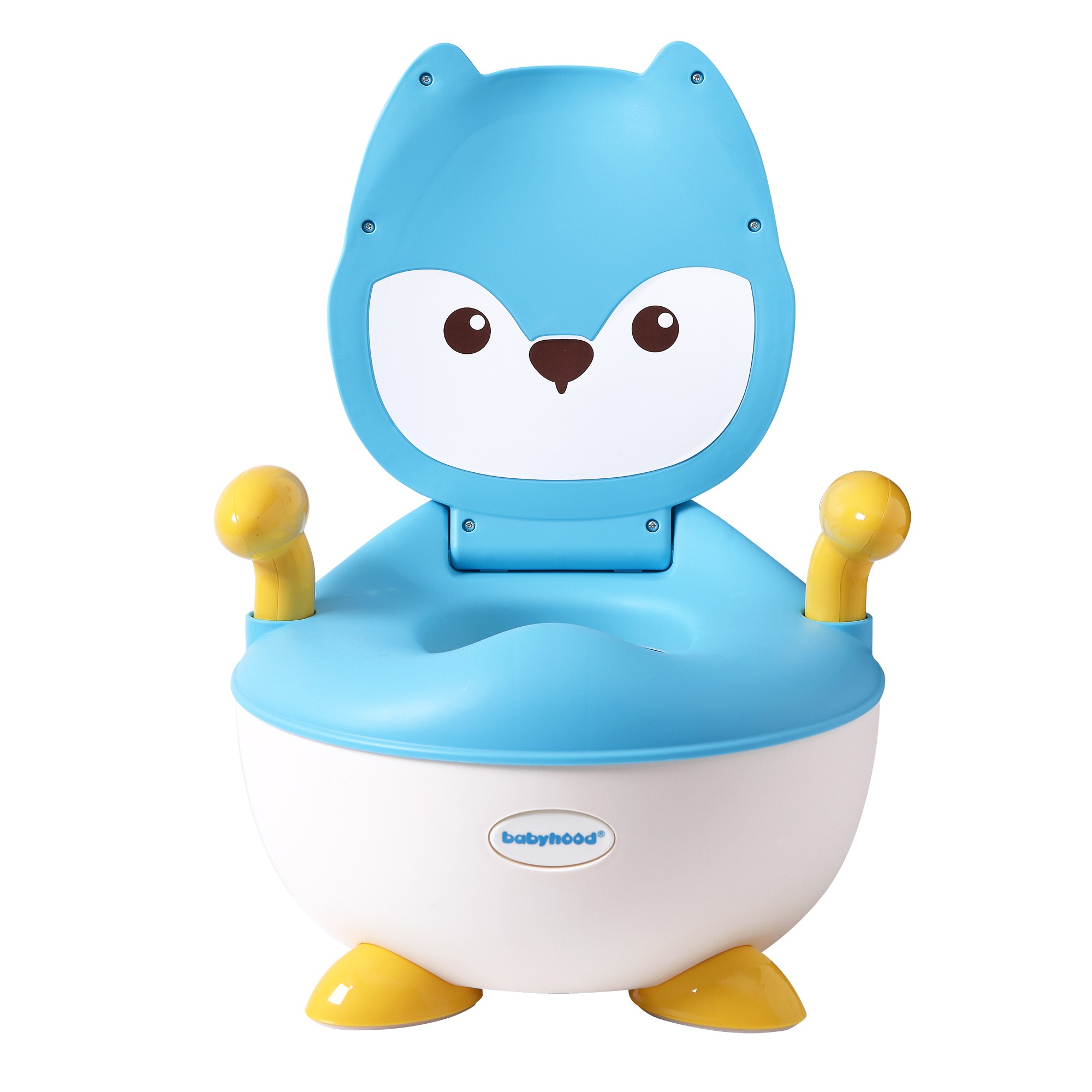 

Детский горшок Babyhood Лисица голубой (BH-113LB)