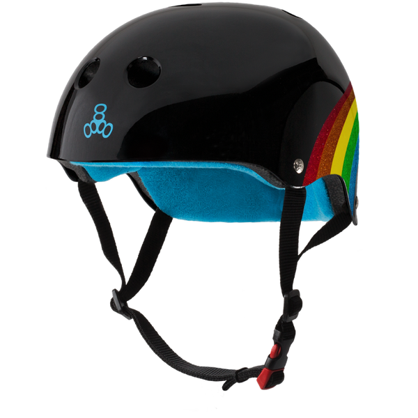 

Шлем детский защитный Triple8 Black Rainbow Sparkle р. S/M (mt5633)