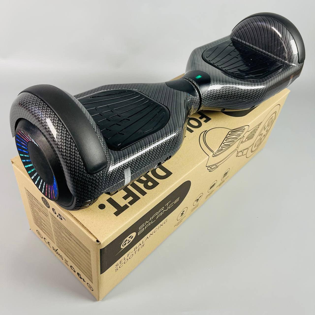 

Гироборд Smart Balance Wheel 6,5" Карбон Premium Самобаланс | LED | Bluetooth