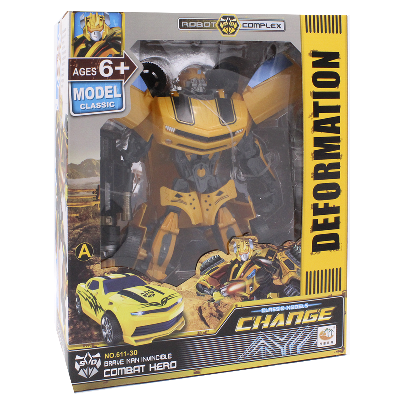 

Робот Трансформер Бамблби Автобот Bumblebee Robot Autobot 20 см