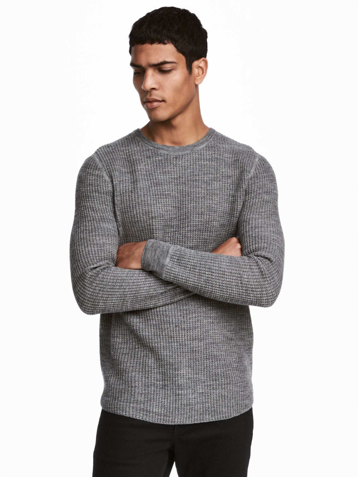 

Джемпер H&M 5467306wtr  Серый, Джемпер H&M 5467306wtr 2XL Серый