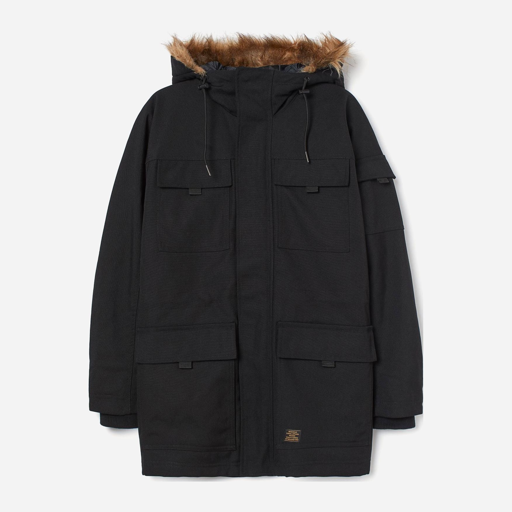 

Парка H&M 8951292wtr L Черная