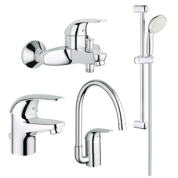 

Набор смесителей Grohe Euroeco 123242K