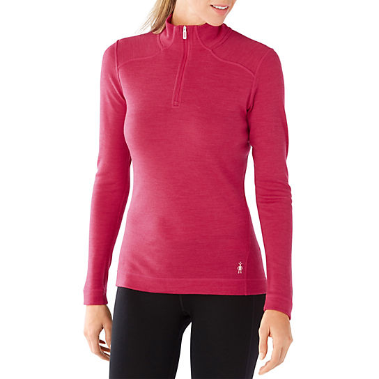 

Термофутболка Smartwool Women's NTS Mid 250 Zip T  Малиновый, Термофутболка Smartwool Women's NTS Mid 250 Zip T XS Малиновый
