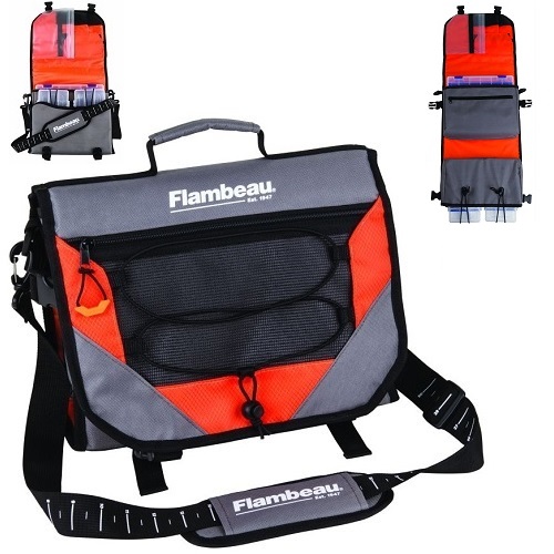 

Сумка рыболовная с коробками Flambeau Ritual 43S ON-THE-FLY SATCHEL R43S