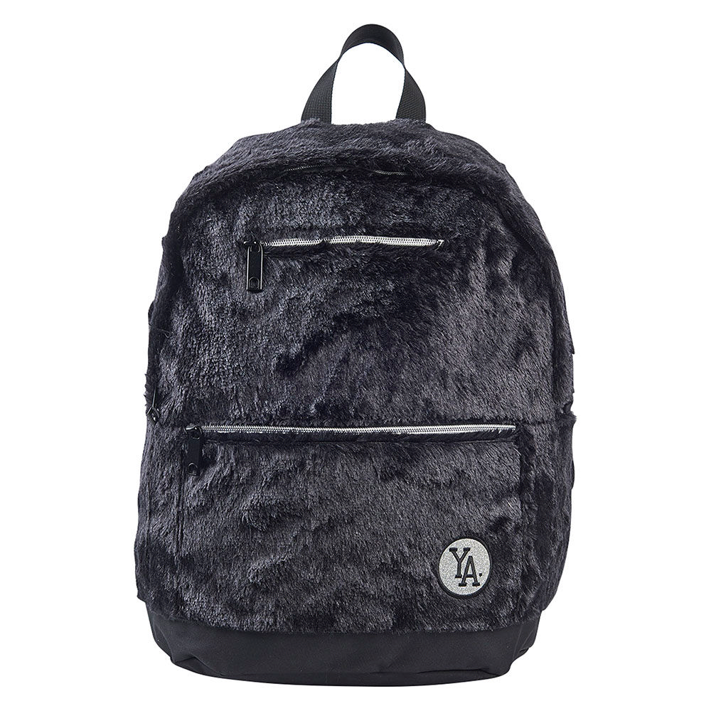 

Рюкзак Black Fur, искусственный мех, черный