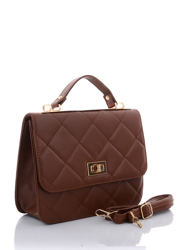

Женские сумки деми Prime 042-8 brown Коричневый р.20x22x9