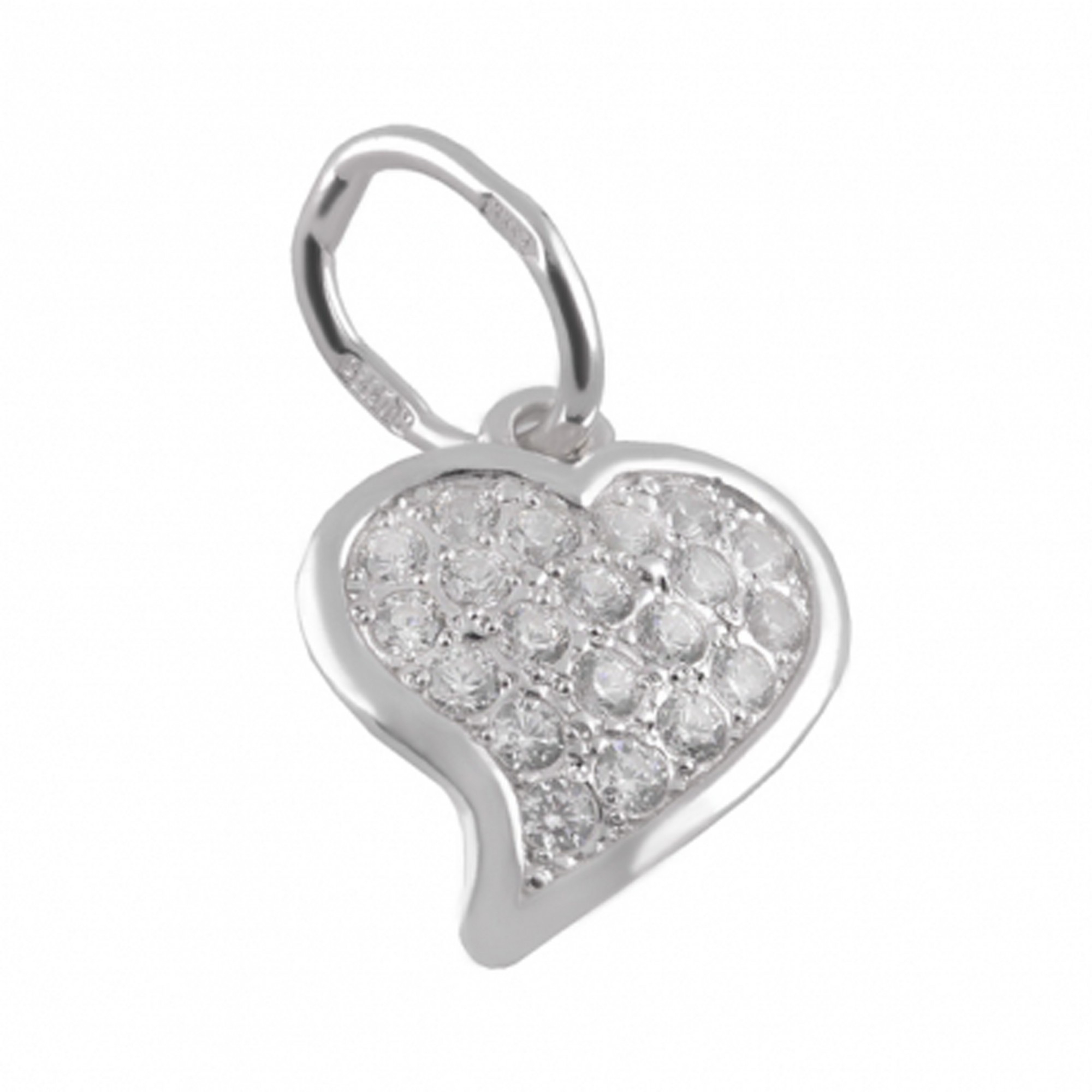 

Серебряный подвес-сердечко Meridian 925 пробы (П0014)