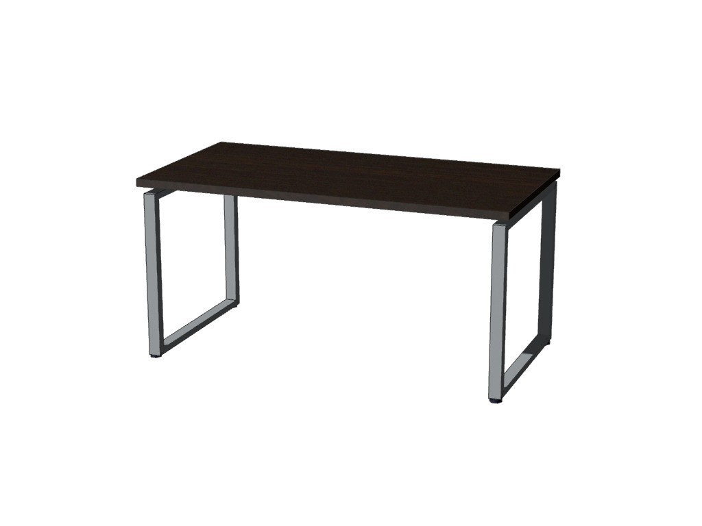 

Стол KRT design Open Space QUATTRO 750х1350х600 мм Венге серый металлический каркас