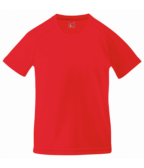 

Детская спортивная футболка Fruit of the Loom Красный 104 см (D061013040104)