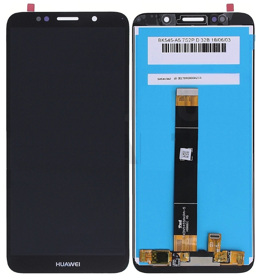 

Дисплей для Huawei Y5 2018, Y5 Prime 2018, Enjoy 8e Plite (2018), Honor 7A DRA-L02, DRA-L21, DRA-L22 с сенсором черный original PRC