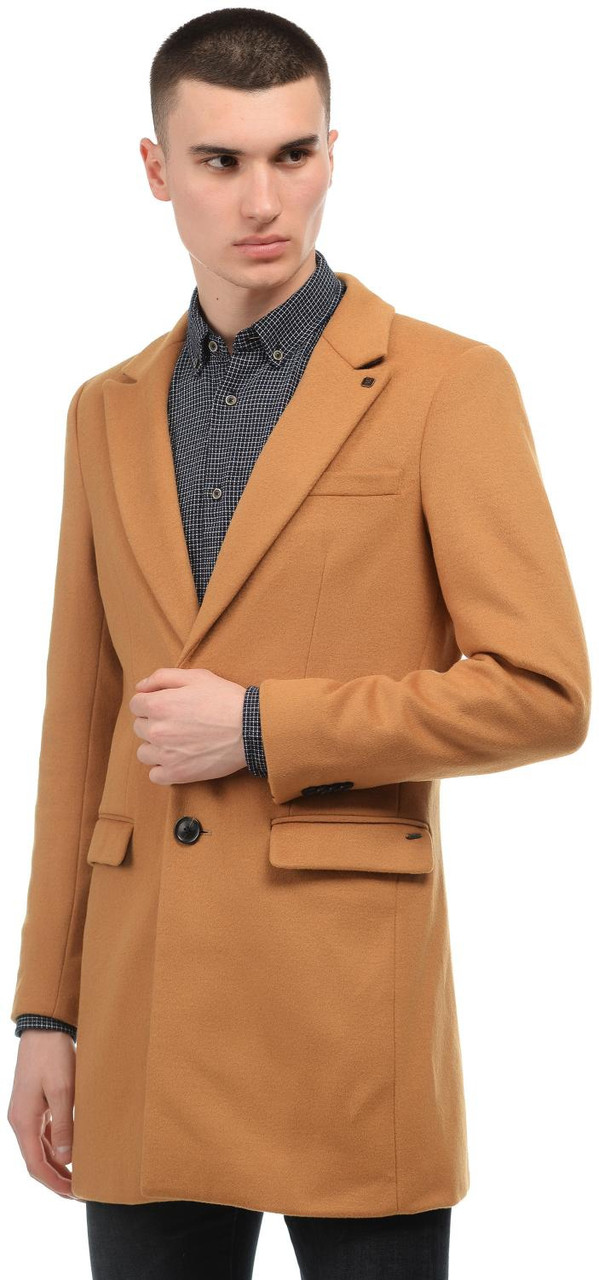 

Пальто мужское Scotch & Soda песочный XL 101344-16-FWMM-A10