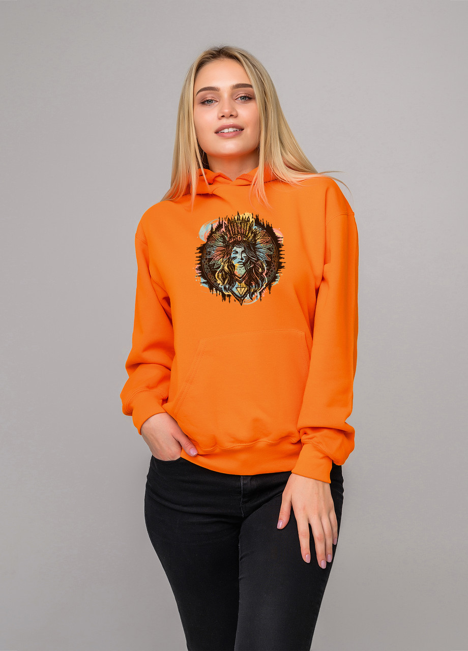 

Толстовка оранжевая LOYS Women, Толстовка оранжевая LOYS Women S