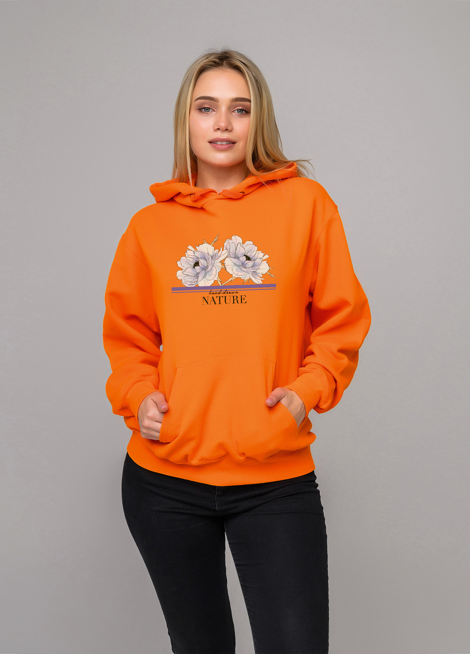 

Толстовка оранжевая LOYS flowers, Толстовка оранжевая LOYS flowers S