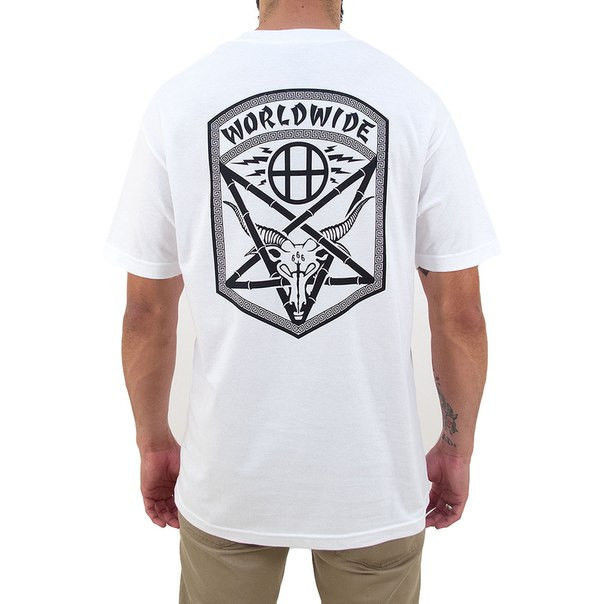 

Футболка белая LOYS Thrasher Huf WorldWide, Футболка белая LOYS Thrasher Huf WorldWide S