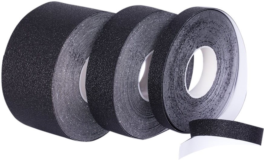 

Антискользящая лента Heskins Resilient Safety-Grip упругая 25 мм х 18.3 м Черная (H3415N25)