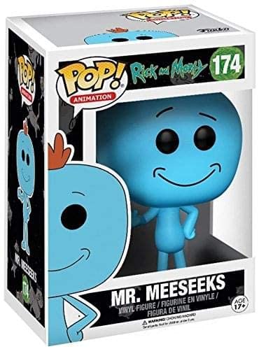

Фигурка Фанко Рик и Морти Funko Pop! Rick and Morty - Mr. Meeseeks Виниловая фигура мистера Мисикса 9 см