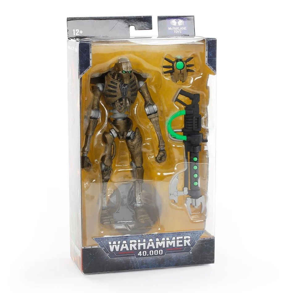 

McFarlane Toys фигурка воина некронов Warhammer Звездный воин космический некромант ПВХ 19 см