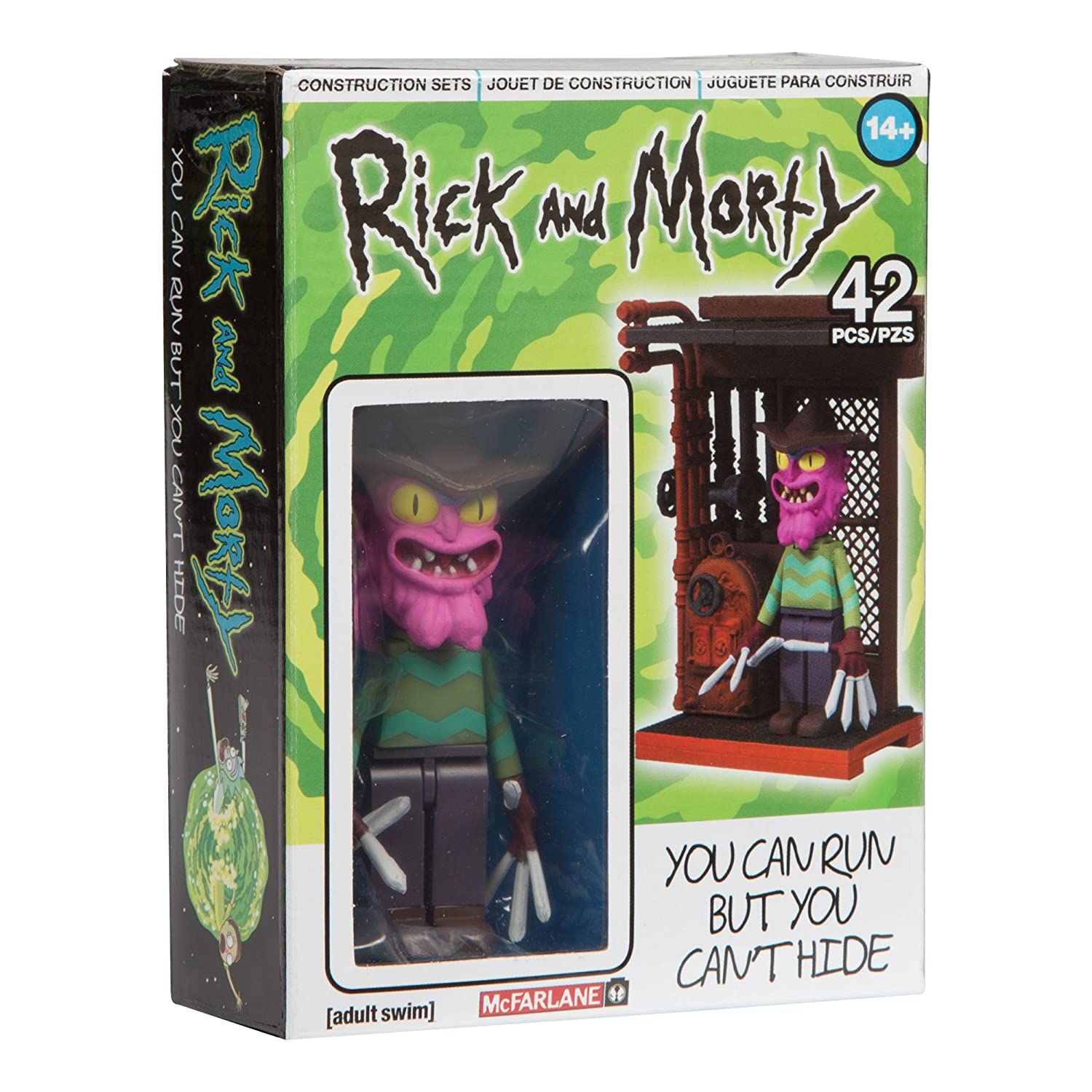 Страшный конструктор страшно. MCFARLANE Toys конструктор Rick and Morty. Рик и Морти МАКФАРЛЕЙН Тойс.