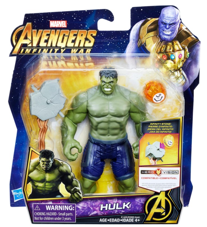 

Фигурка Hasbro Avengers Делюкс и камни бесконечности Халк 15 см