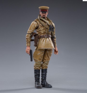

JOYTOY Советский офицер Второй мировой войны военный солдат 1:18 10,5 см