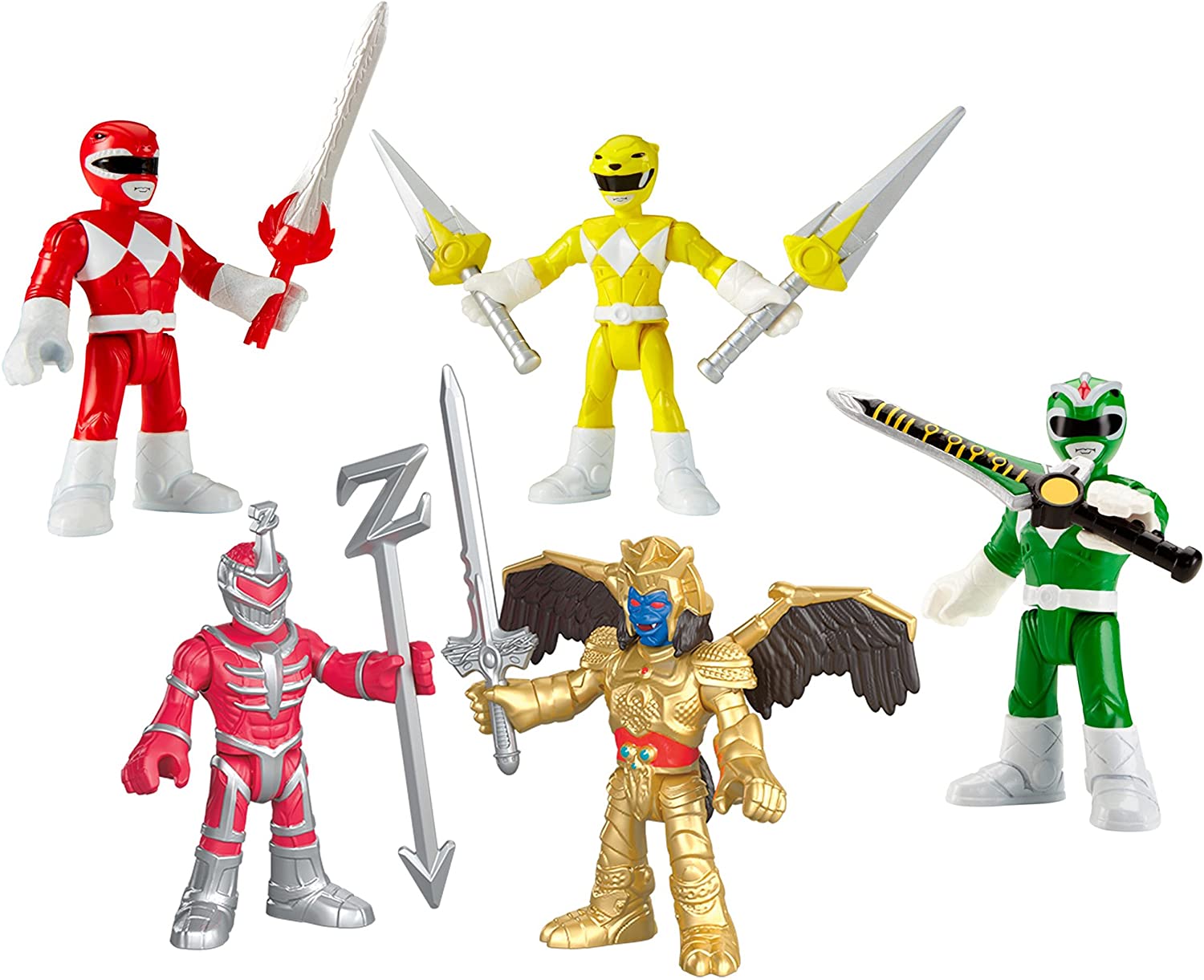 

Боевой набор Fisher-Price Imaginext Power Ranger Могучий рейнджер 6 см ПВХ
