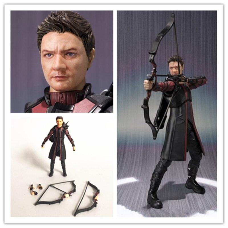 

SHF фигурка черной вдовы Hawkeye экшн игрушки фильм Мстители 17 см