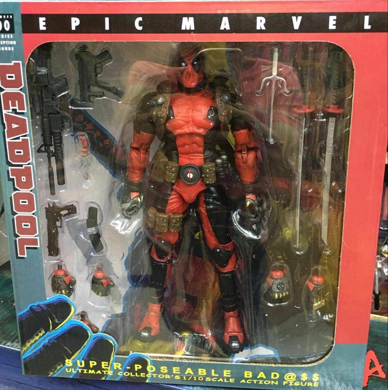 

Фигурка EPIC Marvel Deadpool Дэдпул фигурка героя Марвел Коллекционная модель 20 см пластик