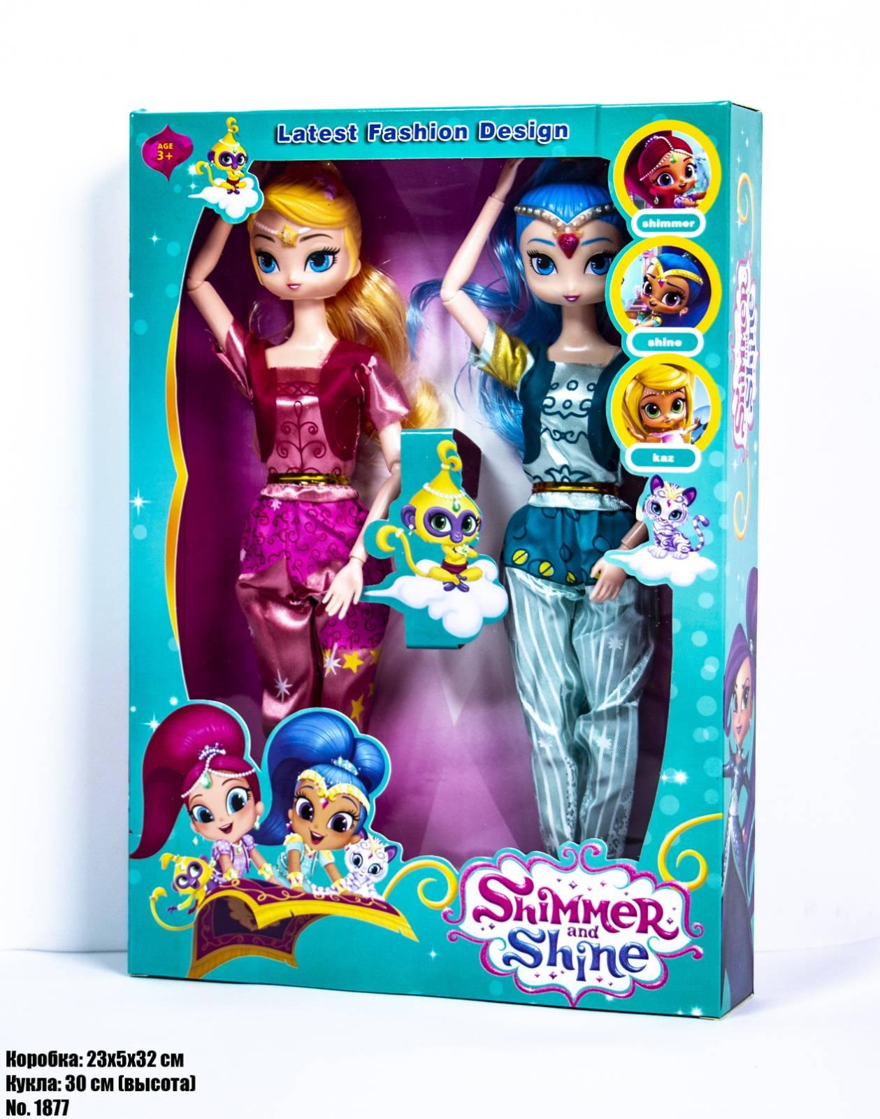 

Набор игровых фигурок КУКЛЫ SHIMMER & SHINE 1877 2 фигурки в блистере
