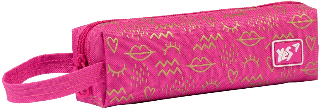 

Пенал мягкий YES TP-03 Fashion розовый (532847)