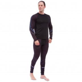

Комплект компрессионный мужской лонгслив и штаны UAR 9307-9402 XL черный