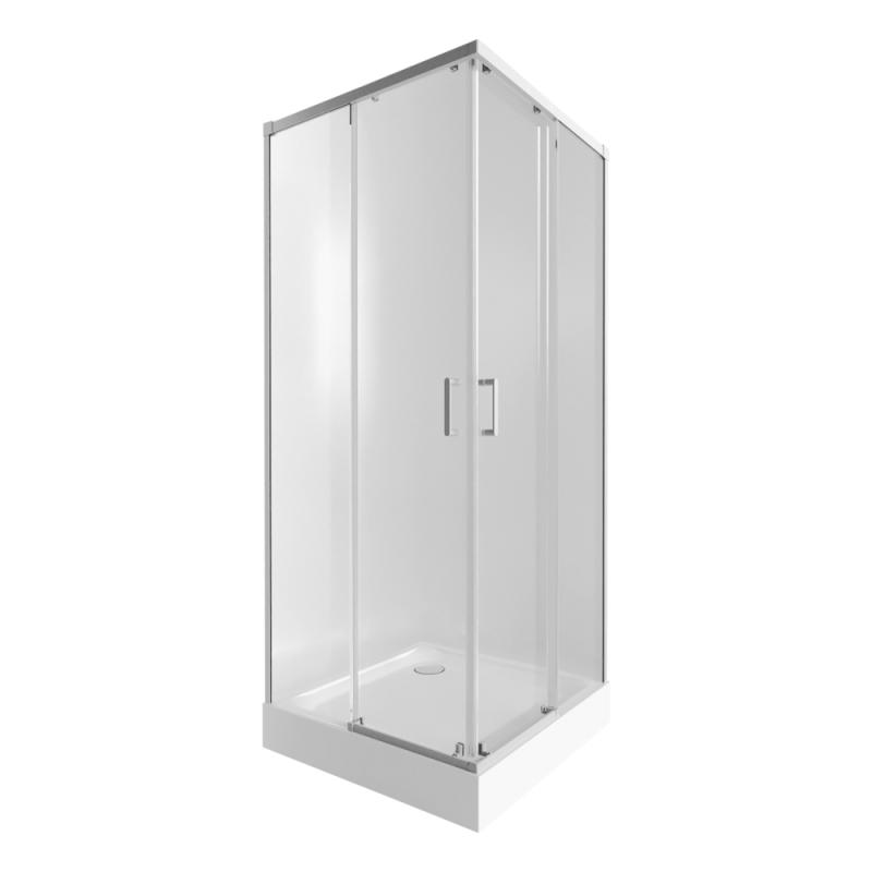 

Душевая кабина QTAP Taurus WHI1099SC6 Clear с поддоном Unisquare 309915