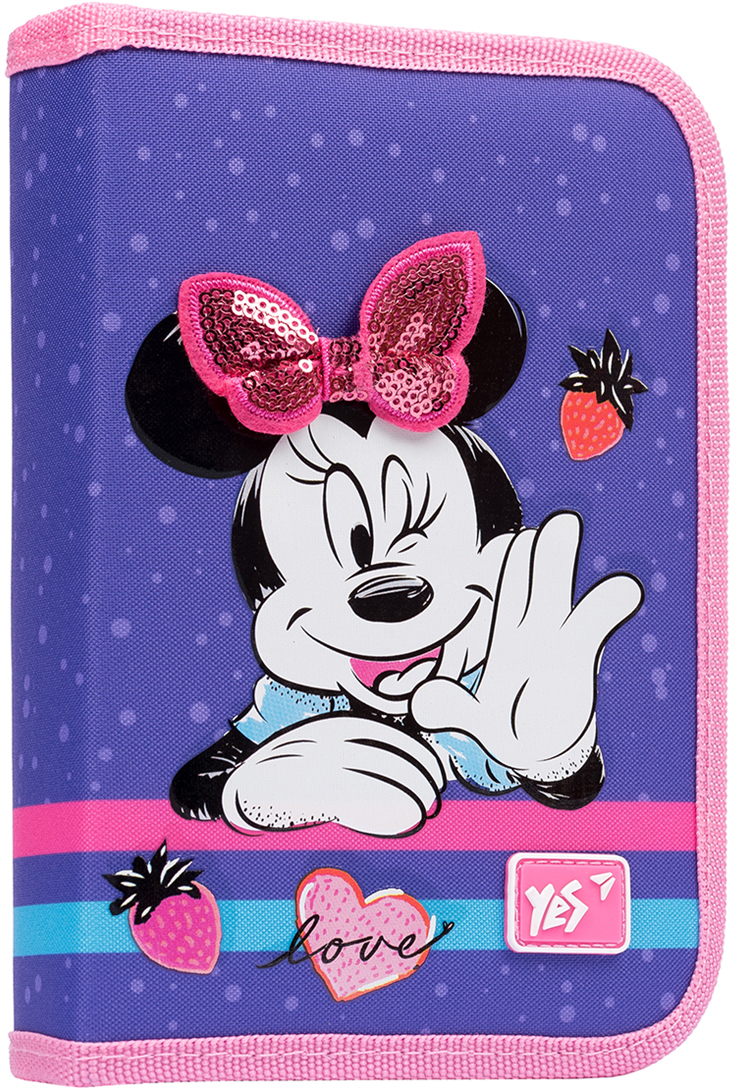 

Пенал твердый YES одинарный с клапаном HP-03 Minnie Mouse фиолетовый (533058)