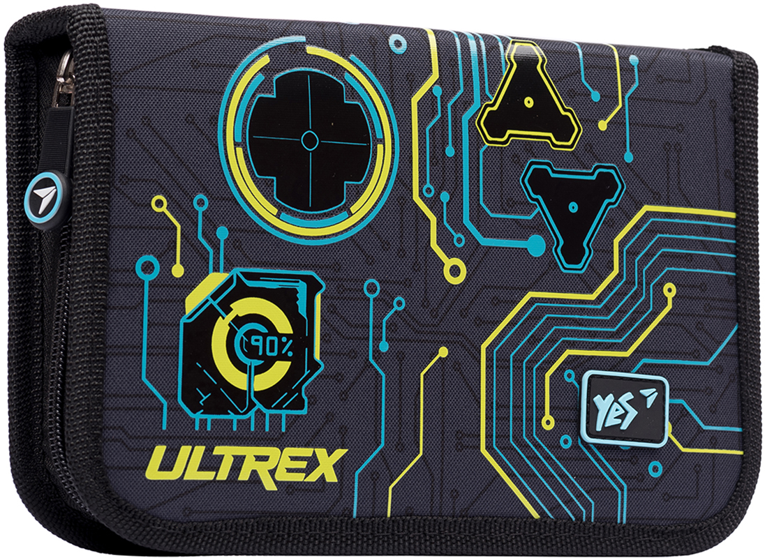 

Пенал твердый YES одинарный с клапаном HP-03 Ultrex черный (533063)