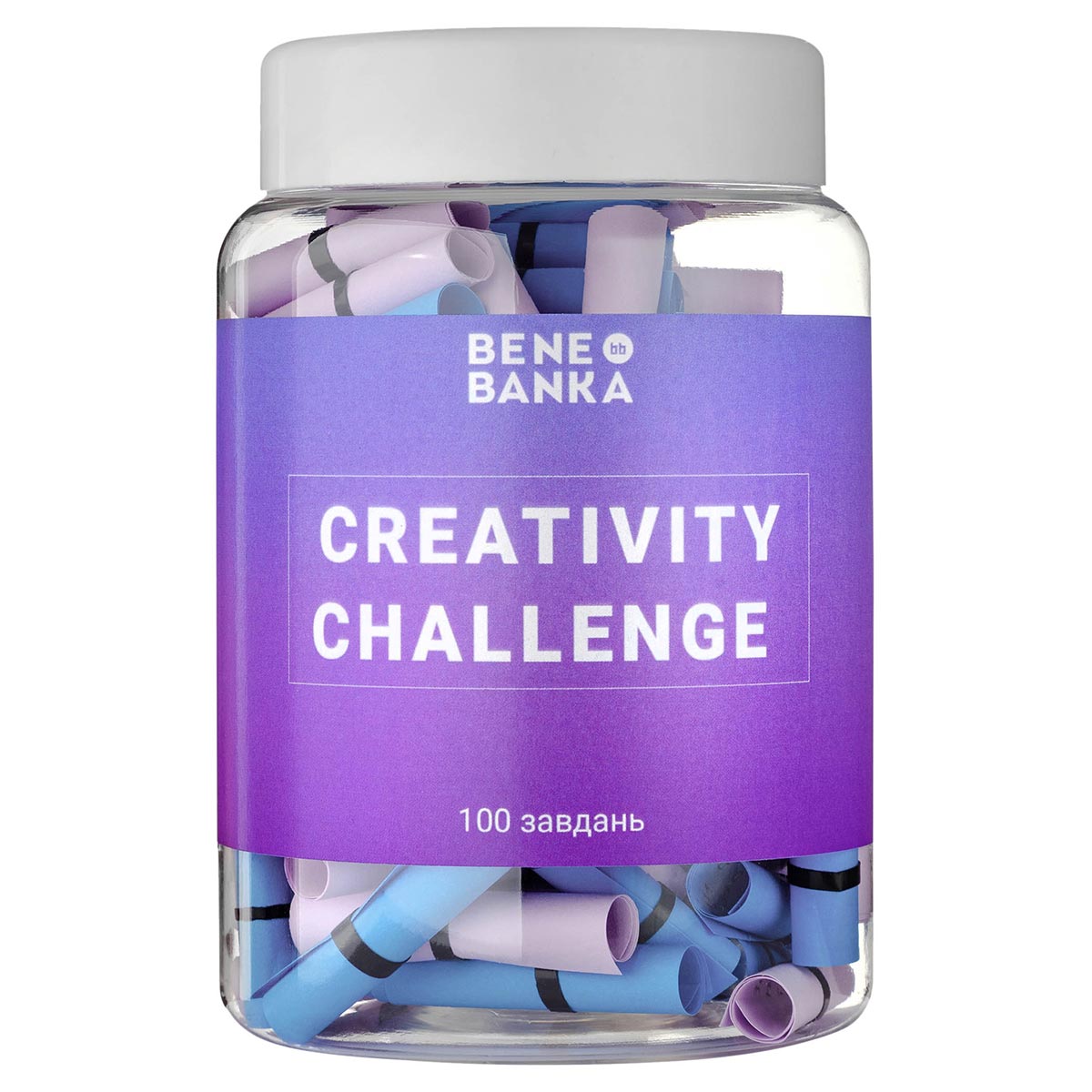 

Банка вдохновляющих заданий Bene Banka «Creativity Challenge» на украинском (25827)
