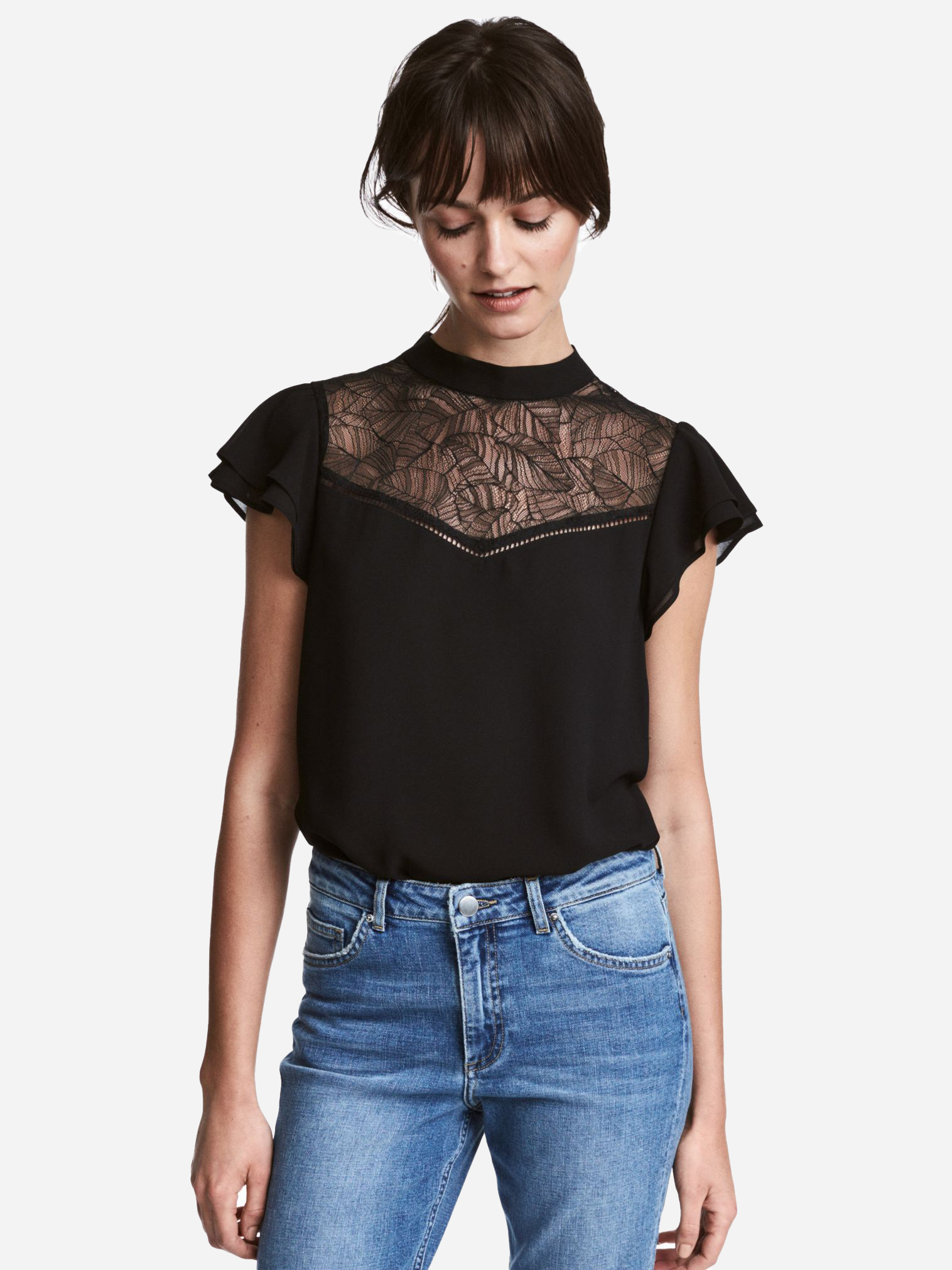 

Блузка H&M 5437209 36 Черная