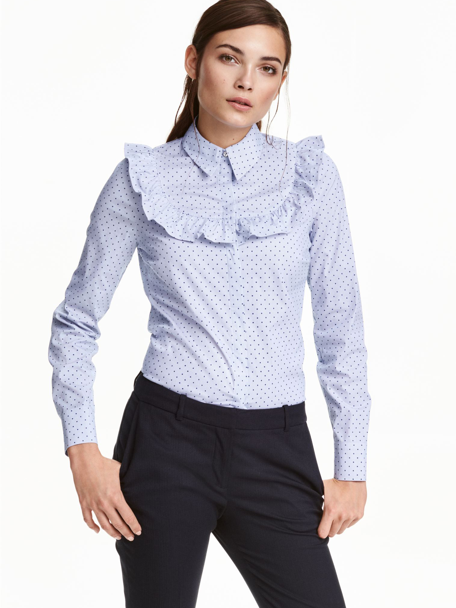

Блузка H&M 8740891 40 Голубая
