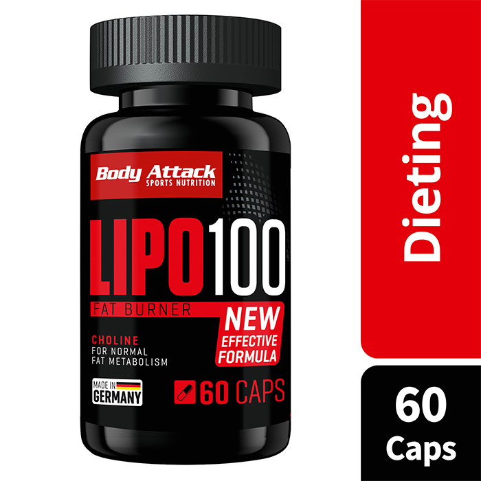 

Жиросжигатель Body Attack LIPO 100 60 капсул (4384303683)