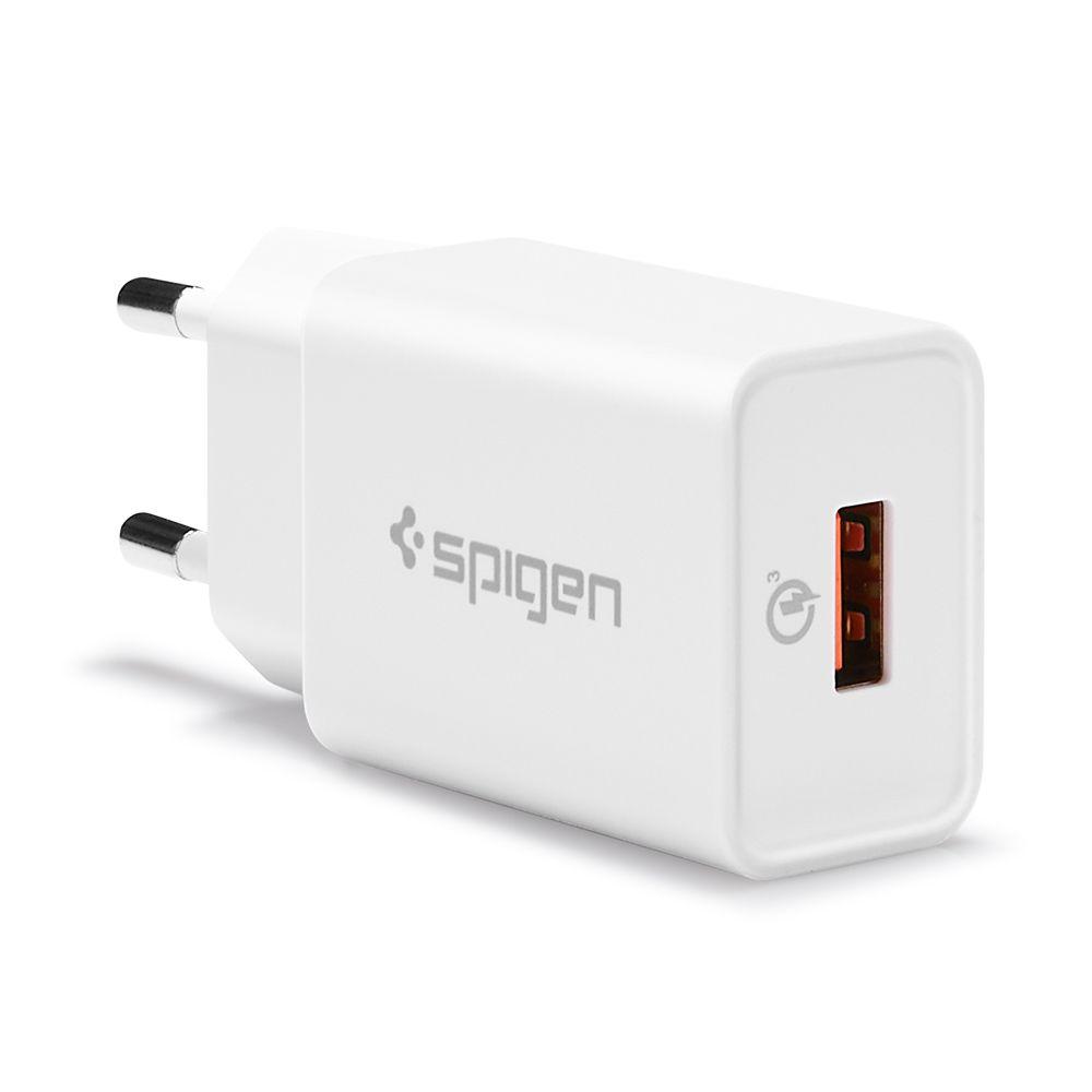 

Сетевое зарядное устройство-адаптер Spigen F111 QC3.0 Wall Charger White